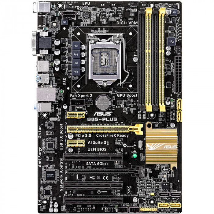 Placa de baza second hand ASUS B85-PLUS LGA 1150