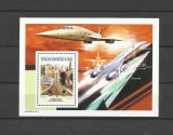DR CONGO 2003 AVIOANE AVIATIE CONCORDE, Nestampilat