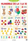 Cumpara ieftin Descopera! Numerele de la 1 la 10 (planse educationale)