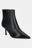 Steve Madden cizme de piele Sabine culoarea negru, cu toc cui, 11003279
