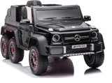 Masinuta electrica Mercedes G63 6x6 210W 12V 10Ah Premium, culoare neagra