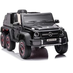 Masinuta electrica Mercedes G63 6x6 210W 12V 10Ah Premium, culoare neagra