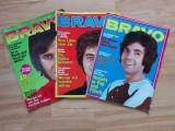 Lot 3 reviste BRAVO 1970 &ndash; Vintage, Postere A4 Staruri (lot 1)