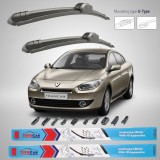 Cumpara ieftin Stergatoare Renault Fluence (2009&ndash;2016) Set fata