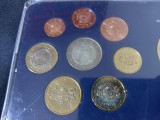 Set Euro Letonia 2014, 1 Cent - 2 Euro + Medalie Comemorativă, UNC, Colecție Numismatică