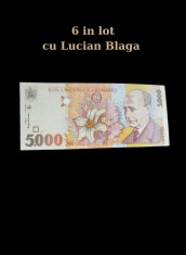 V&acirc;nd bancnote vechi cu Lucian Blaga 5000lei