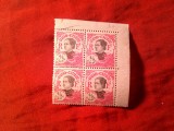 Bloc Indochina Franceza 1922 4 valori x val. 4/5 c margine coala