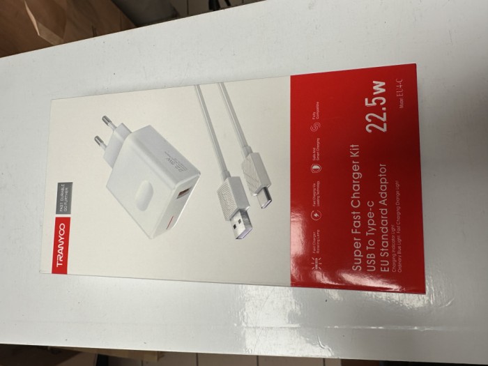 &Icirc;ncărcător rețea Fast Charge USB - TypeC 22,5 W