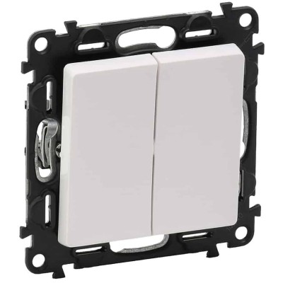Intrerupator cap scara dublu Legrand Valena Life alb 752108 foto