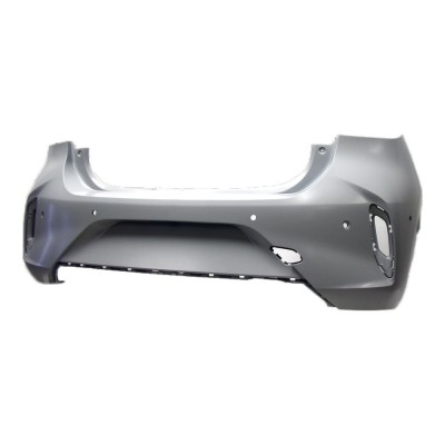 Bara spate OPEL CORSA/-e F, 06.2019-12.2023, cu 4 gauri senzori parcare; grunduit, de vopsit; cu gaura camera, GS-LINE, foto
