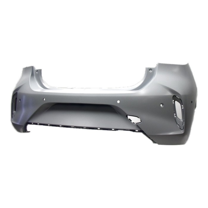 Bara spate OPEL CORSA/-e F, 06.2019-12.2023, cu 4 gauri senzori parcare; grunduit, de vopsit; cu gaura camera, GS-LINE,