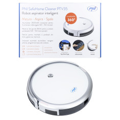 Resigilat : Robot aspirator inteligent PNI SafeHome Cleaner PTV35 WiFi, 30W, contr