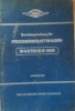Manual de reparatii pentru autoturismul Wartburg 1000