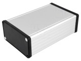 Carcasă aluminiu gri 103x160x53mm