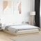 Gossi cadru de pat cu led stejar sonoma 140x200 cm lemn prelucrat