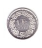 Mondea Elvetia 1 franc 2018, stare foarte buna, cu luciu, curata, Europa, Cupru-Nichel