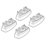 Kit montaj bare portbagaj C163 pentru Mercedes Clasa C W205 fixpoint