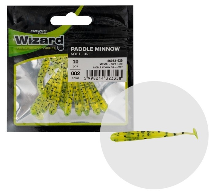 Shad Wizard Paddle Minnow 002 5cm 10buc/plic