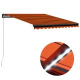 Cumpara ieftin Copertina manuala cu LED solar 3,5 x 2,5 m