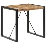 Cumpara ieftin Masa de bucatarie, 80x80x75 cm, lemn masiv de mango nefinisat
