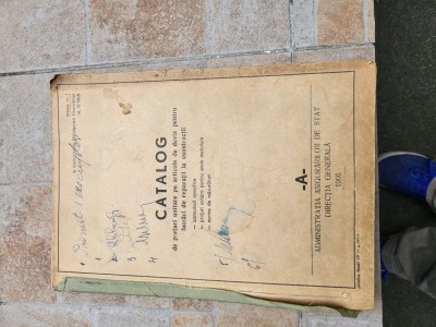 Catalog de prețuri unitare in construcții vintage foto
