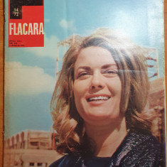 revista flacara 1 aprilie 1972-vizita lui ceausescu in africa,art. sophia loren