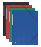 Mapa plastic cu elastic Oxford Memphis A3 150 coli culori asortate