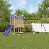 vidaXL Set de joacă pentru exterior, lemn masiv de pin 3278959