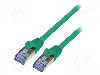 Cablu patch cord, Cat 6a, lungime 15m, S/FTP, LOGILINK - CQ5105S foto