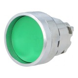 Comutator Apăsare 22mm Verde ZB4BA36