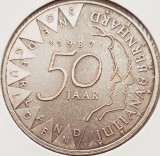 1933 Olanda 50 Gulden 1987 Beatrix (Golden Wedding) km 209 argint, Europa