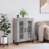 vidaXL Servantă, gri sonoma, 69,5x34x90 cm, lemn compozit