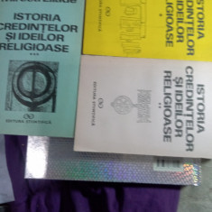 Mircea Eliade istoria credințelor și ideilor religioase 3 vol