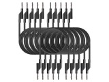 Cabluri de măsurare 50VAC/120VDC, 10A, 0,75m - PEAKTECH