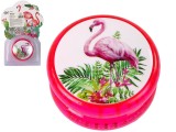 Yoyo cu model Flamingo, 5.5 x 5.5 cm, roz, Lean 12791