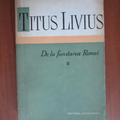 Titus Livius - De la fundarea Romei volumul 2