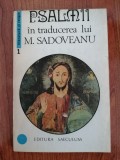Psalmii &icirc;n traducerea lui Mihail Sadoveanu