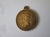 Medalia receptiei si a sejurului reginei Victoria a Angliei la Paris in 1855, Europa