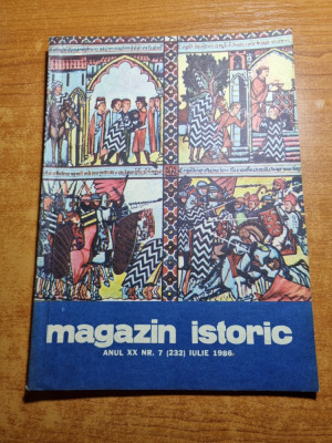 revista magazin istoric iulie 1986 foto