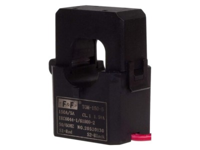 Transformator Curent F&amp;amp;F TOM-150-5 AC 150A 1,5VA IP20 Isec.wind.1 5A foto