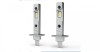 Set 2 becuri LED H1, 55W, lumina alb-rece, 25.000 Lumeni, Fara cablu
