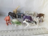 bnk jc Lot 10 animale salbatice - pentru diorame