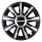 Set 4 Capace Roti Autohelix MSA&reg;, potrivite jantelor de R15, pentru Daewoo, model mirage