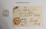 Romania 1894 - C.P. circulata IASI-ZURICH