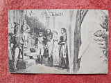 Carte postala, desen Napoleon la Tilsitt