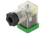 Conector Valvă Mufă C 8mm 3PIN 90&deg;