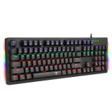 Tastatura mecanica T-Dagger Bermuda iluminare rainbow