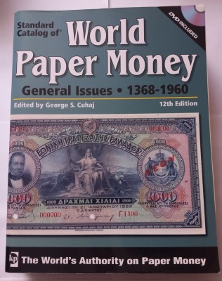 Standard Catalog of World Paper Money 1368- 1960 , 12 th edition foto