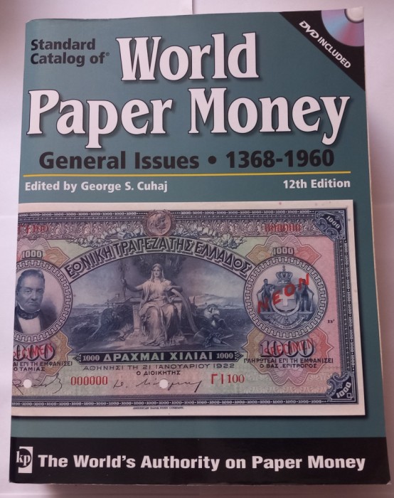 Standard Catalog of World Paper Money 1368- 1960 , 12 th edition