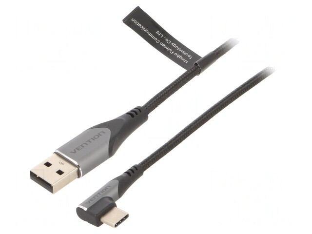 Cablu USB 2.0 A la C &icirc;n unghi 1,5m